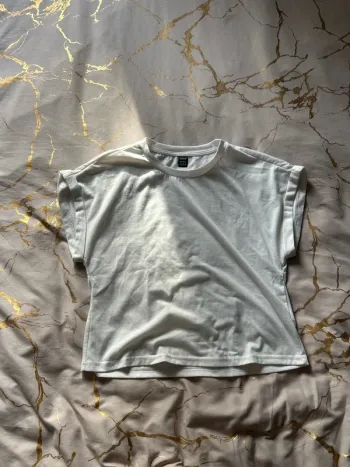 T shirt blanc femme