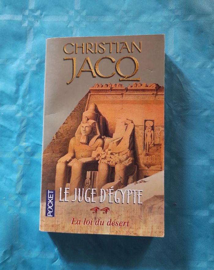 Le juge d'Egypte T2 La loi du désert de Christian Jacq Ed. Pocket