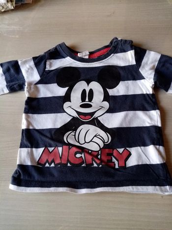 Tee shirt mickey