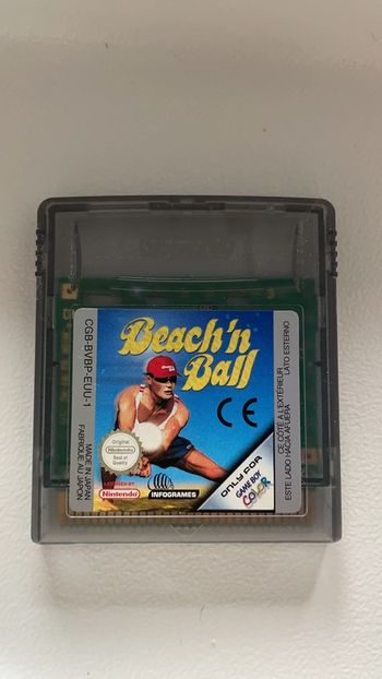 Jeu game boy color#beach’n ball