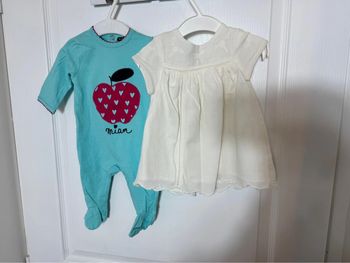 Lot de 6 vêtements neufs 3/6 mois