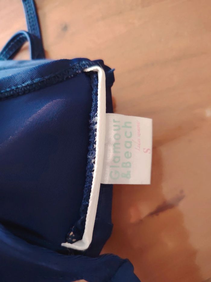 Maillot de bain bleu marine - photo numéro 3