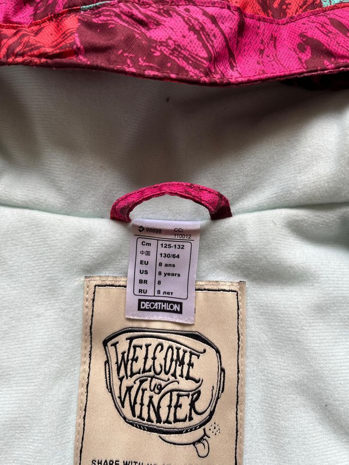 Veste de ski bordeaux Wed'ze 8 ans - photo numéro 10