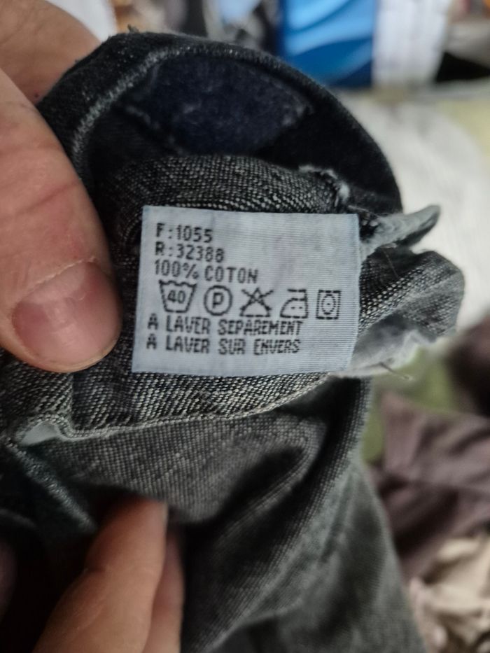 Veste en jean  homme - photo numéro 6