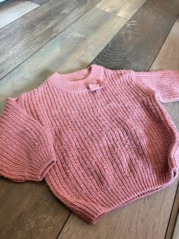 Pull rose C&A 2-3 ans