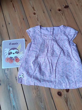 Robe/Tunique légère à fronces 6m