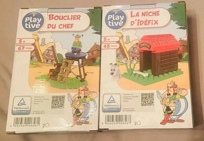 NEUF - 2 boites de lego playtive Astérix - photo numéro 2