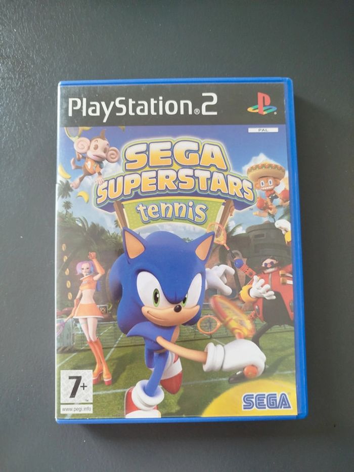 Boitier Sega superstars tennis ps2 - photo numéro 2