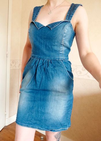 Robe en jean