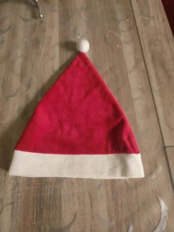bonnet enfant père noel taille 2