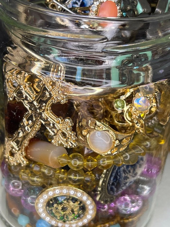 Boîte jarre lot pot à bijoux mystère - photo numéro 3