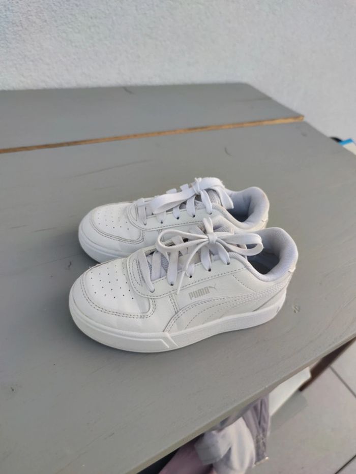 Baskets Puma blanche - photo numéro 3