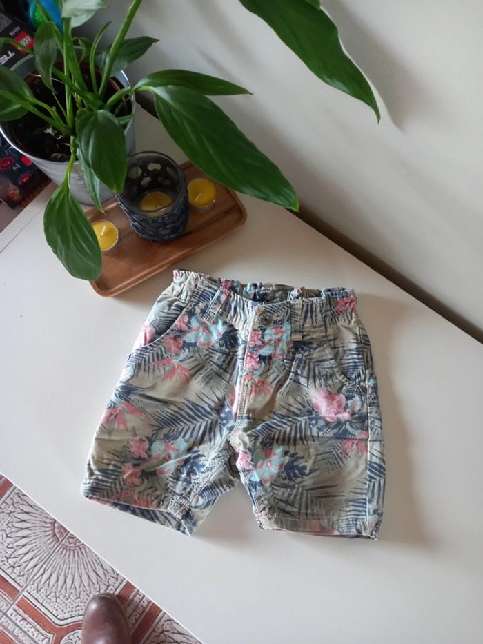 Short hawaiien tropical garçon 86