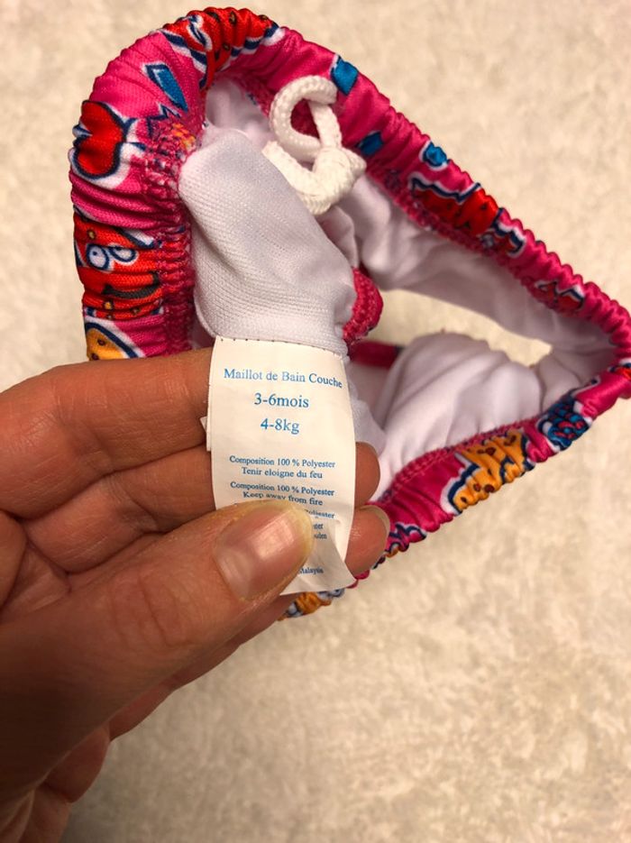 Maillot de bain couche 3/6 mois - photo numéro 3