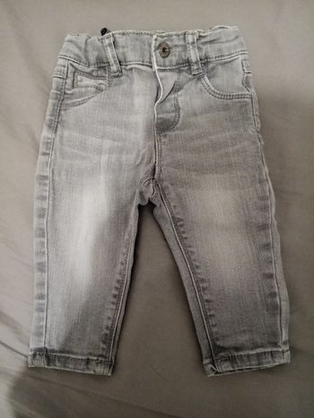 Jean gris _ 3 mois
