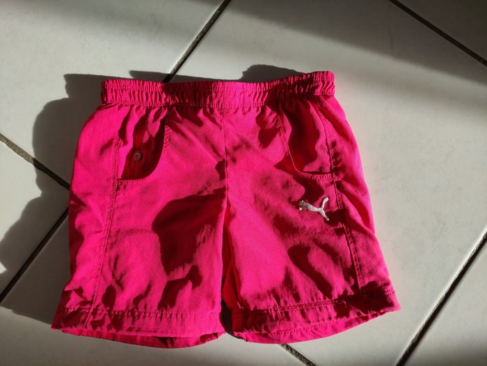 Short rose fille PUMA 2 3 ans