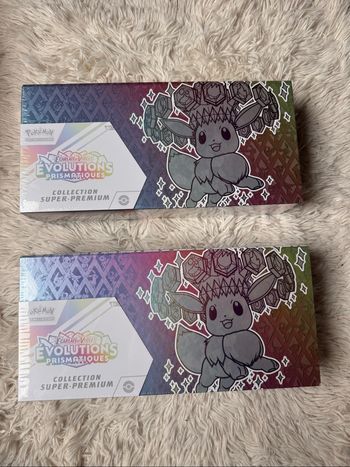 Lot de 2 SPC Pokémon Évolutions Prismatiques