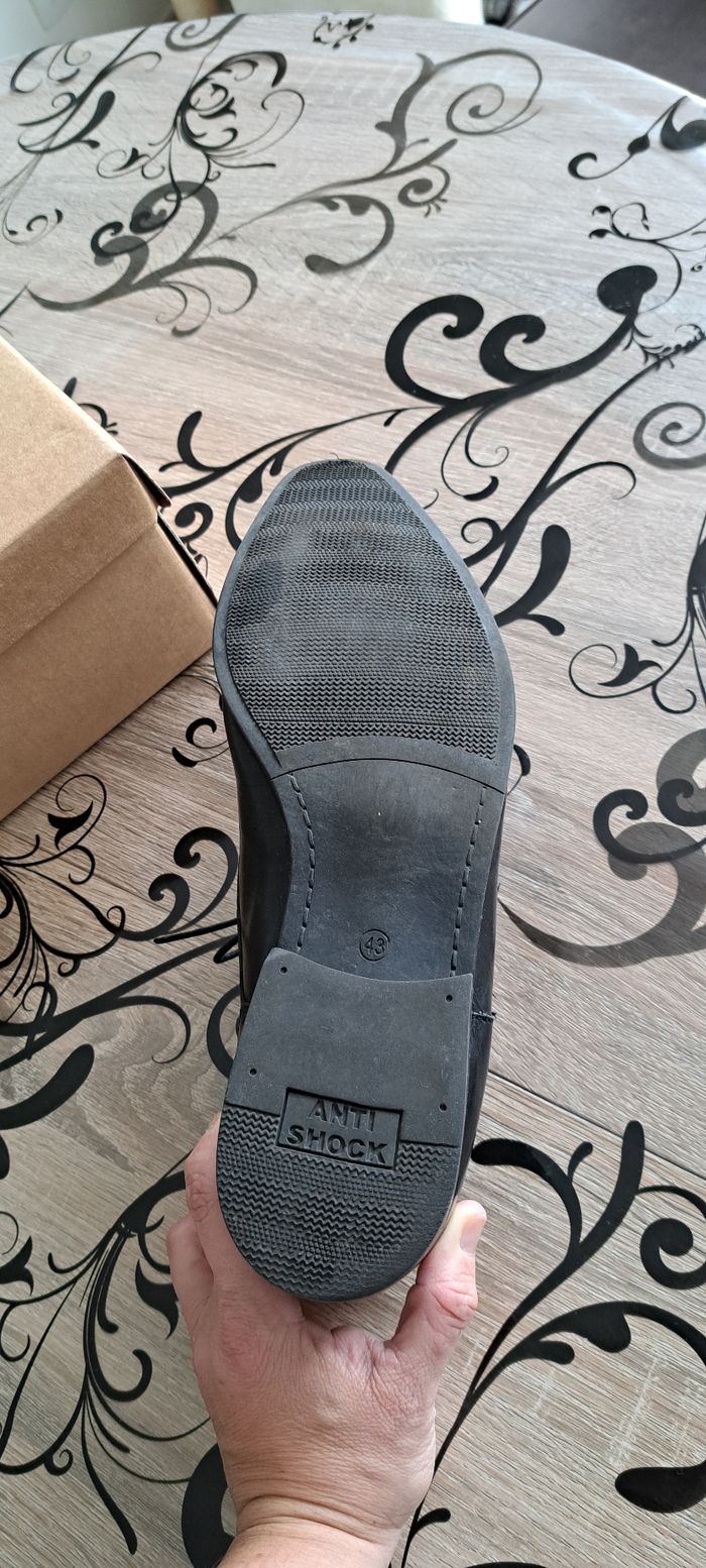 Chaussures habillées en cuir Pointure 43 - photo numéro 7