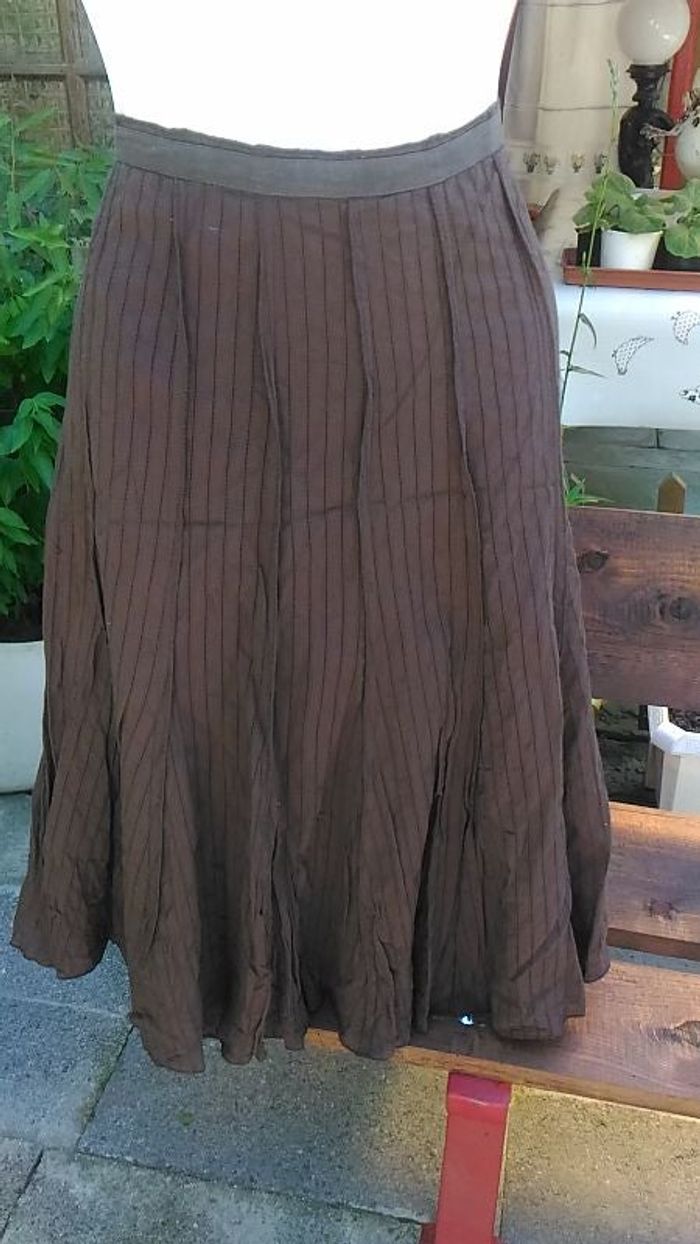 jupe marron
