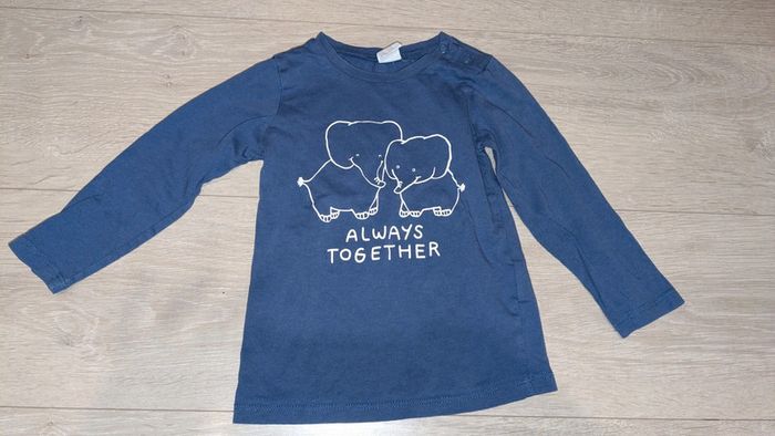 T shirt longues manches garçon H&M
