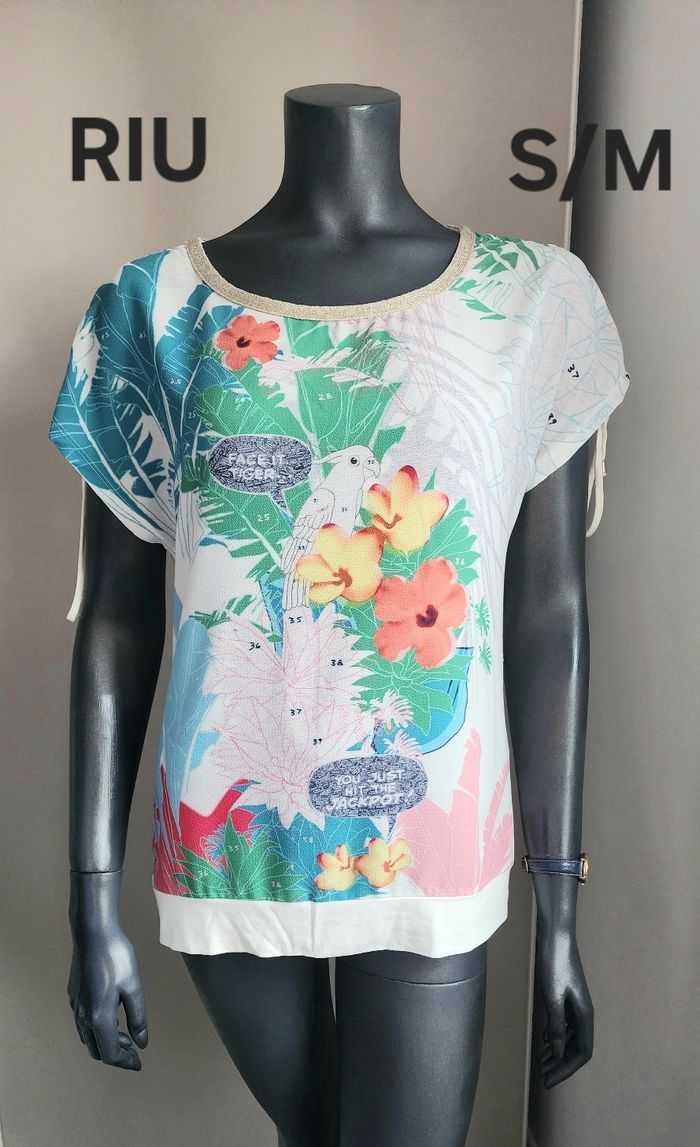 T-shirt fluide femme, taille S/M