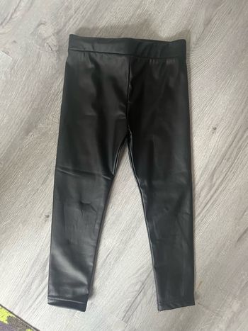 Legging / pantalon simili cuir fille 3/4 ans Primark
