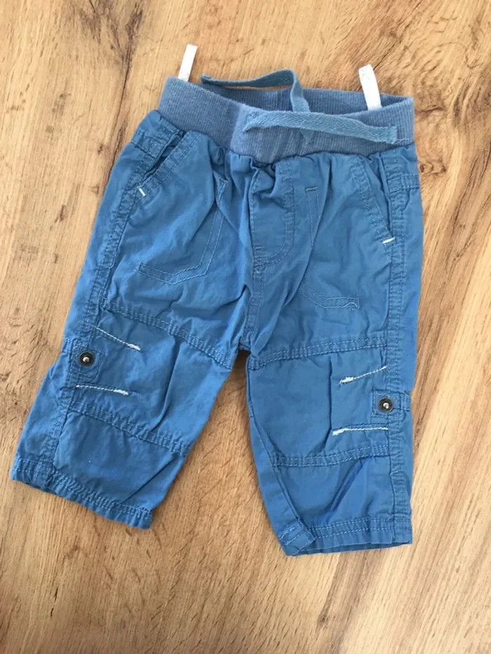 Pantalon bleu bébé garçon