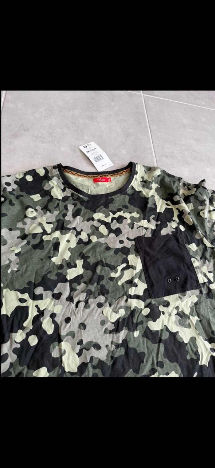 Tee shirt manches courtes camouflage 5XL - photo numéro 4