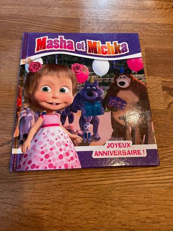 Livre Masha et Michka Joyeux anniversaire
