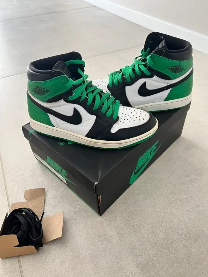 Air Jordan 1 high Lucky green