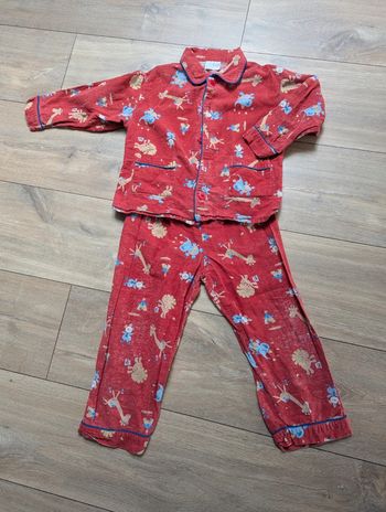 Joli pyjama animaux vintage 3 ans