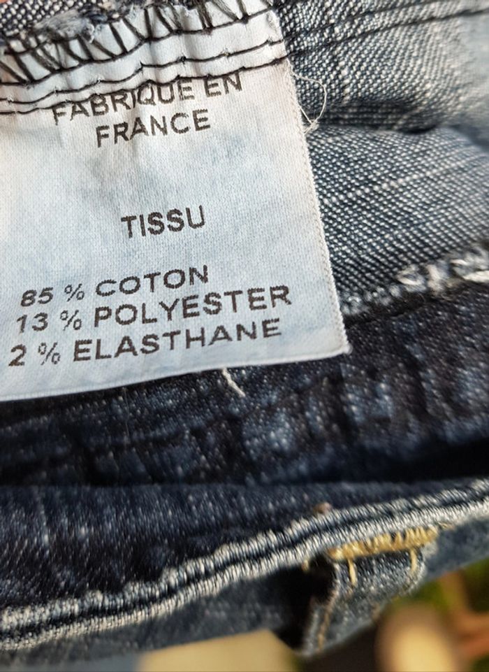 Pantacourt large en jean, made in France 🇨🇵 - photo numéro 9