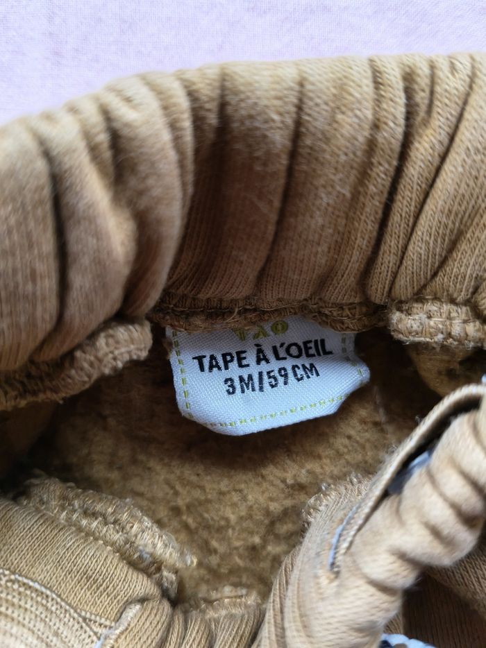 Pantalon chaud mixte TAO beige 59 cm - photo numéro 3