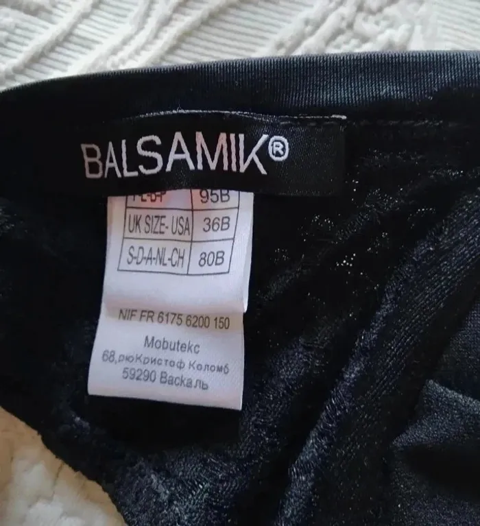 Haut de maillot noir 95B - photo numéro 3