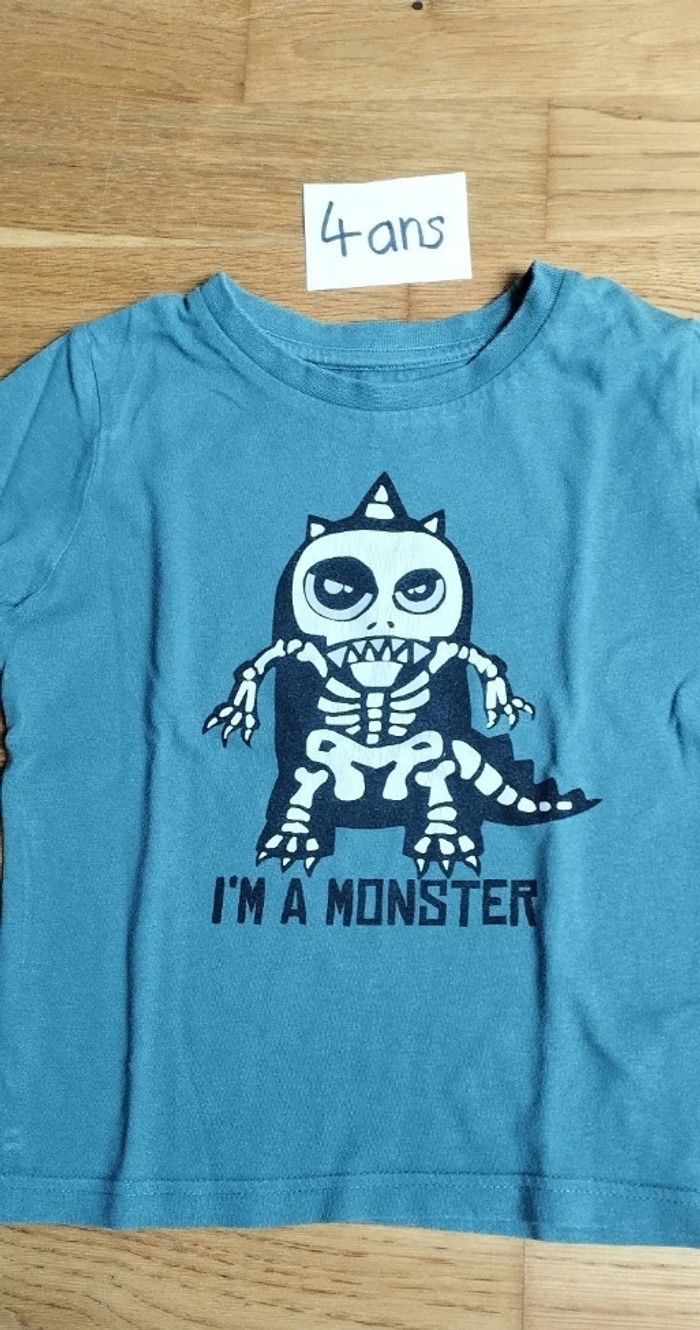 T-shirt garçon 4 ans - photo numéro 3