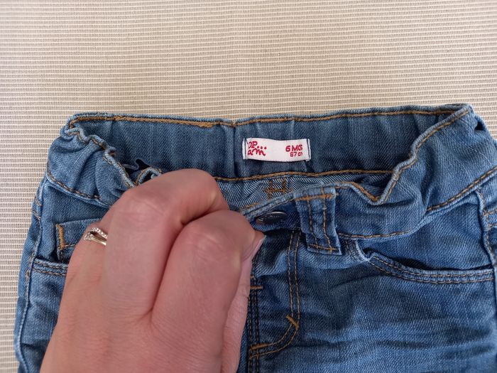 Jeans garçon Dp...am 6mois 67cm - photo numéro 3