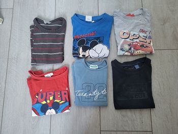 Lot de 6 tshirt