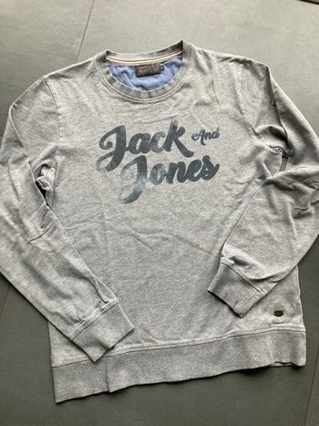 Pull Gris homme Jack & Jones de taille M