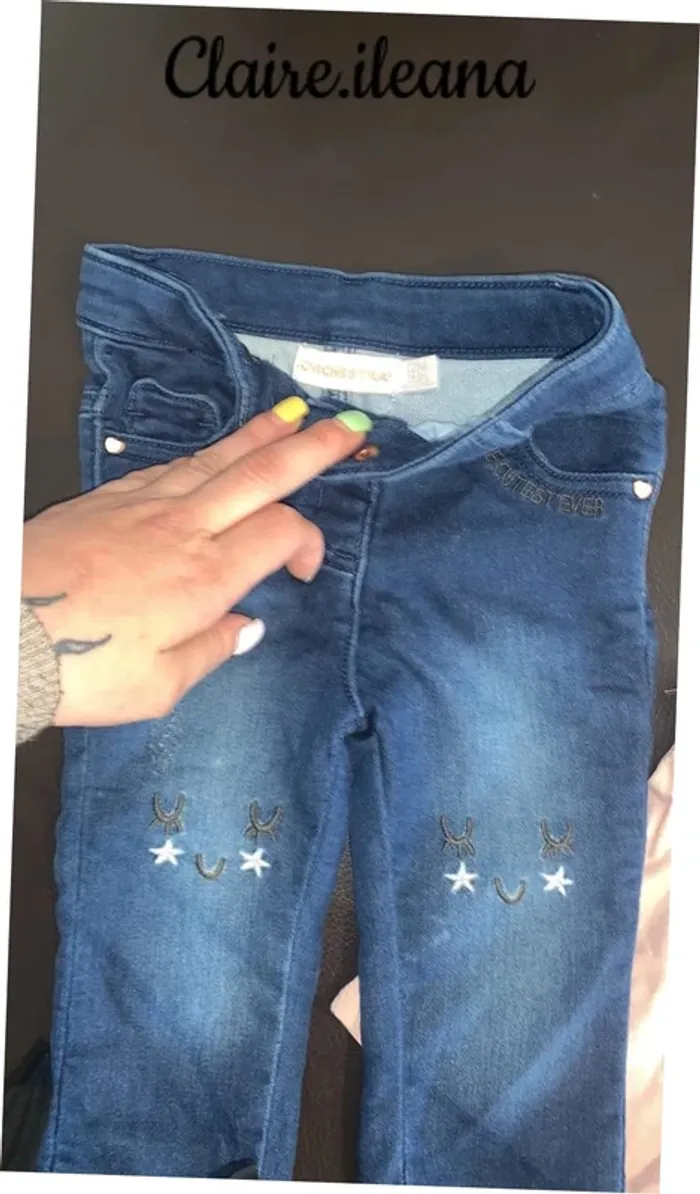 🛑jean / t-shirt 🛑 12 mois - photo numéro 2