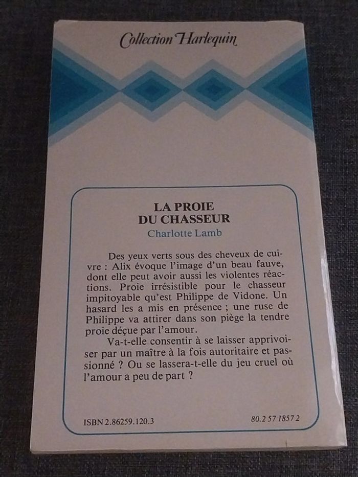 Un sommeil hanté de rêves Charlotte Lamb 1980 Harlequin - photo numéro 2