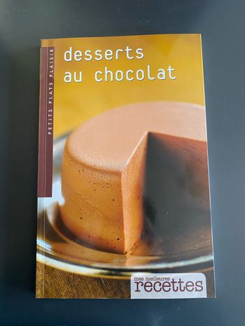 Livre cuisine dessert