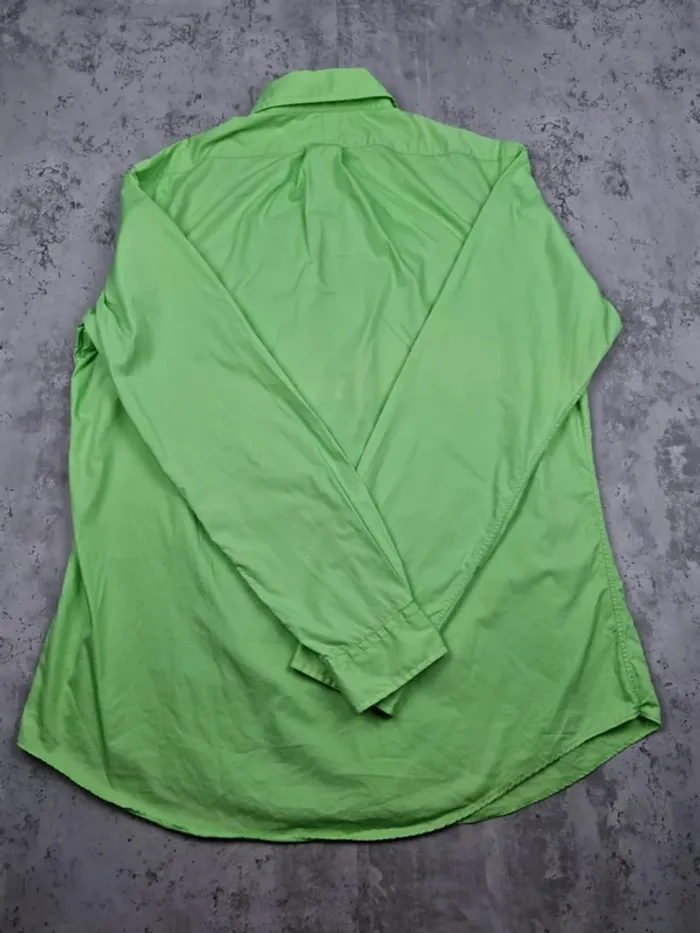Chemise manches longues Ralph Lauren verte, L Hommes - photo numéro 5