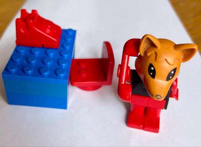 Lego Fabuland 3716 . Freddy au bureau - photo numéro 2