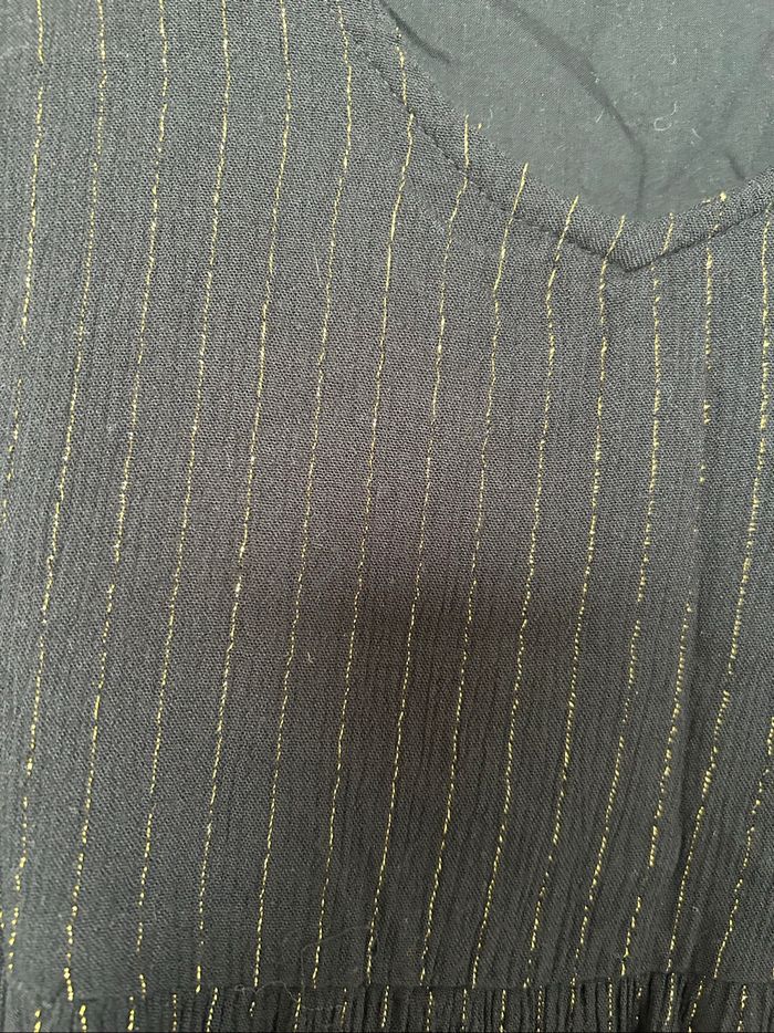 Robe noire et doré Promod - photo numéro 3