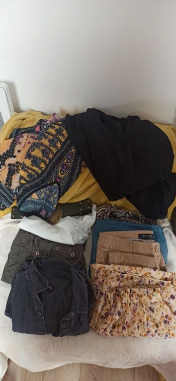 Lot vêtements femme xs/s printemps-ete