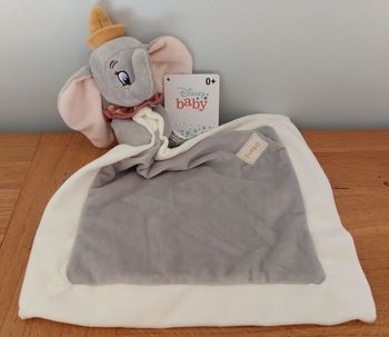 Doudou plat Dumbo éléphant - Disney Baby
