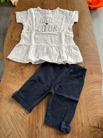 Ensemble été bébé fille