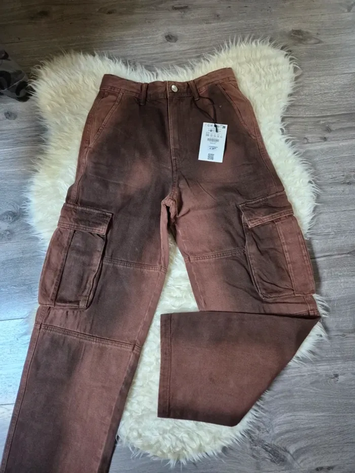 Pantalon baggy cargo pour homme T. 36