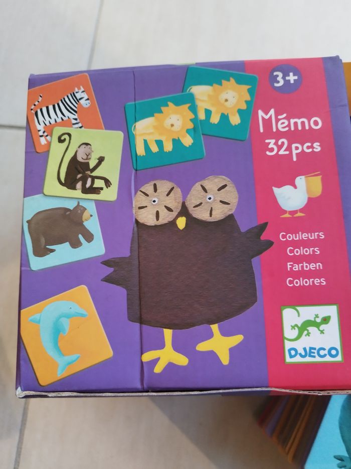 jeu de mémo 32 pièves à partir  de 3 ans Djeco - photo numéro 2