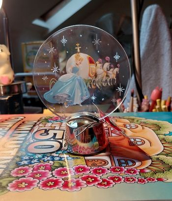 Figurine Disney lumineuse cendrillon